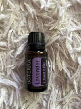 Doterra Lavender Essential Oil - Purple Label on Amber Bottle 15 ml, unopened